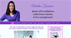 Desktop Screenshot of marthatassinari.com